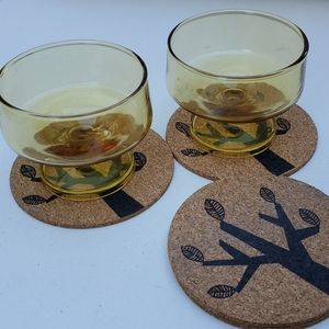 IKEA Dining - Set of 4 new cork coasters IKEA Dining - Set of 4 new cork coasters